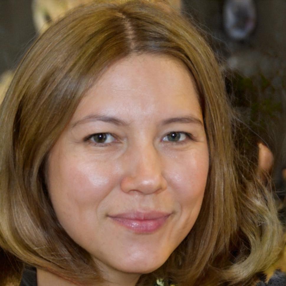 Retrato de Amparo Vázquez, graduada del programa de finanzas personales